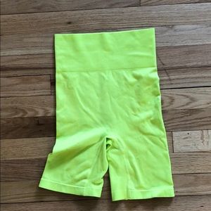 NEVER WORN ASOS high waist compression bike shorts